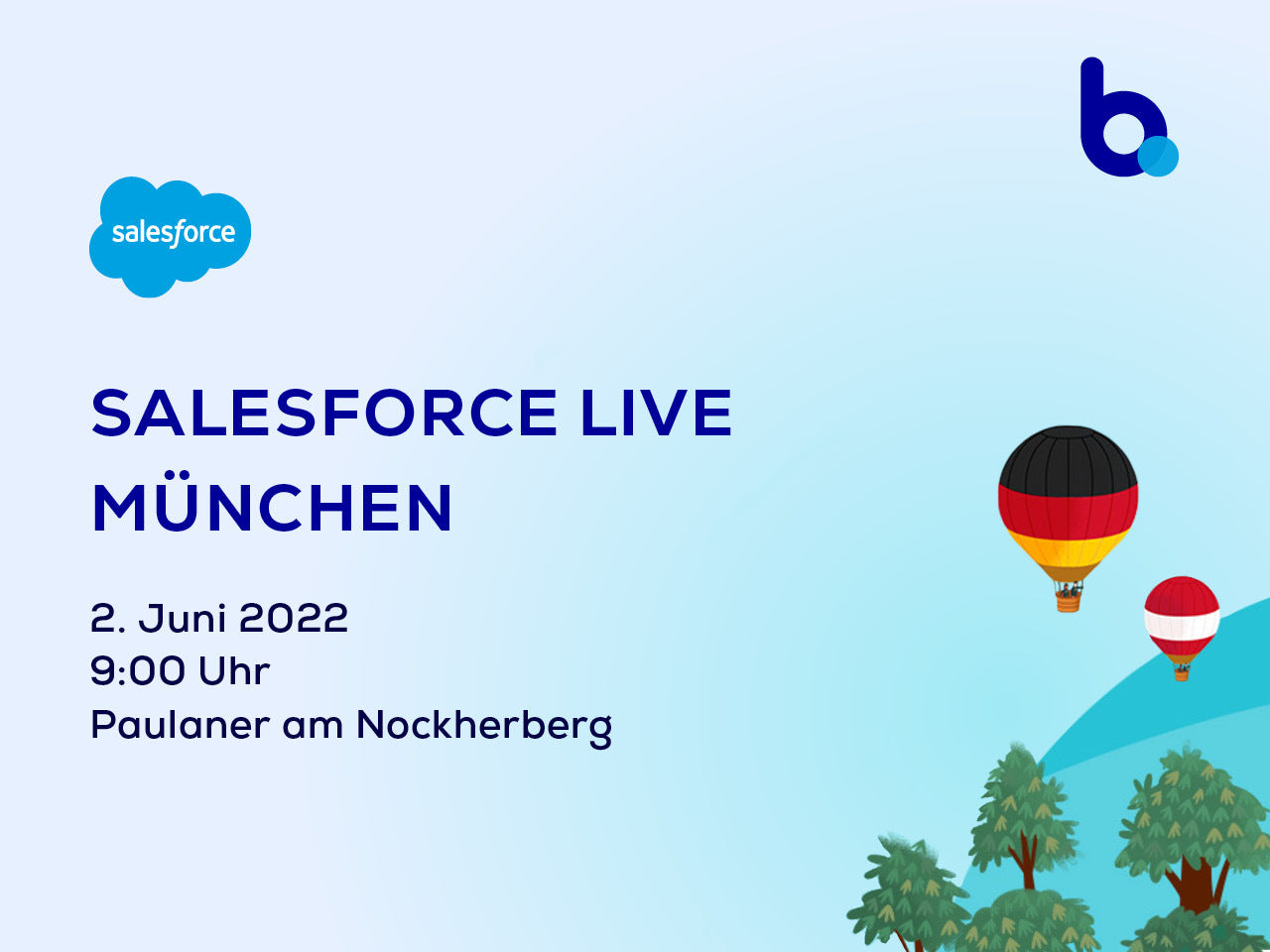 Wir sind dabei: Salesforce Live in München.