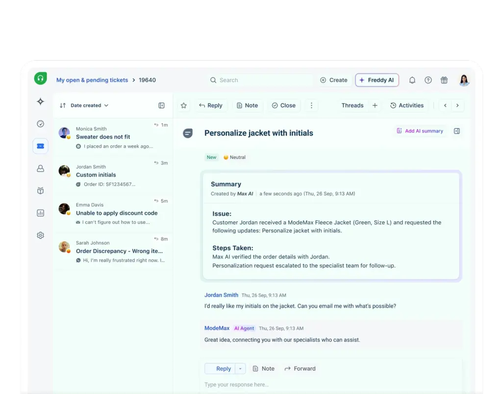 Freshdesk Omni